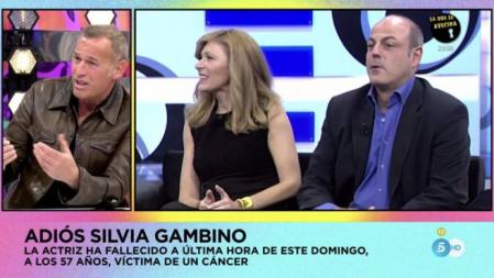 Carlos Lozano habla de la muerte de Silvia Gambino en 'Sálvame'