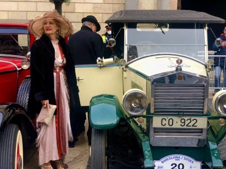 Rally Internacional de Coches de Época Barcelona-Sitges.