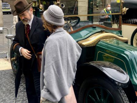 Rally Internacional de Coches de Época Barcelona-Sitges.