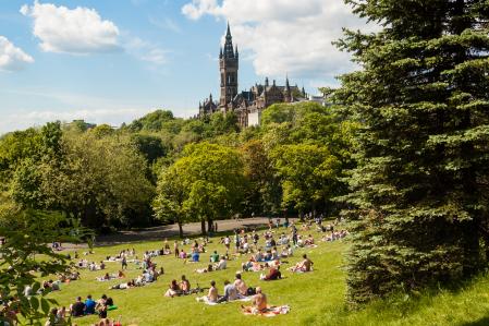 Parque Kelvingrove, en Glasgow