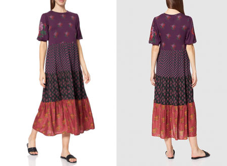 Desigual Dover, vestido bohemio midi