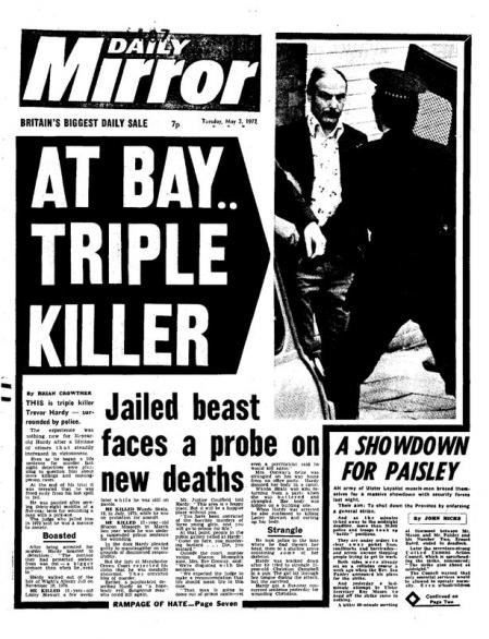 Trevor Hardy en la prensa británica