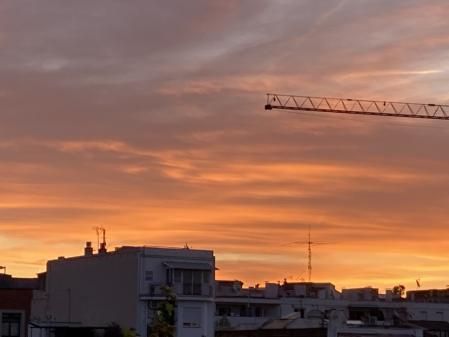Atardecer en Barcelona.