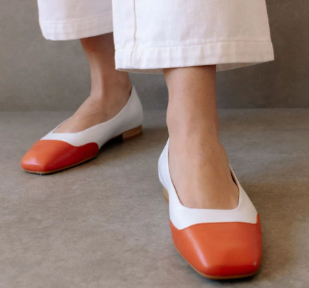 Las manoletinas bicolor de Aloha