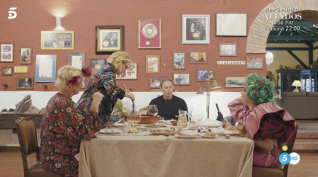 María del Monte, Lucía Dominguín y La Terremoto de Alcorcón han acompañado a Ainhoa Arteta