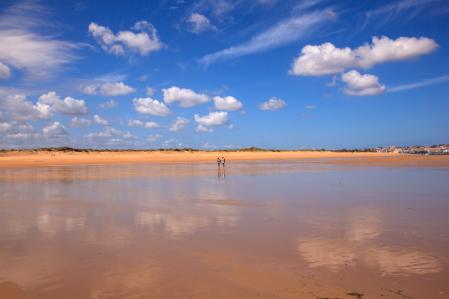 Playa del Puntal en Somo