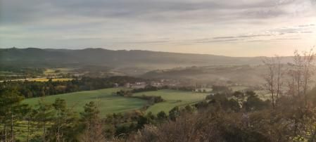 Paisaje de Sant Pere de Sallavinera.