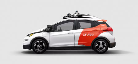 El taxi autónomo de Cruise toma como base el coche eléctrico Chevrolet Bolt