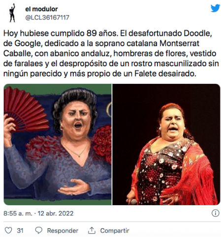 El dibujo ha provocado una lluvia de bromas