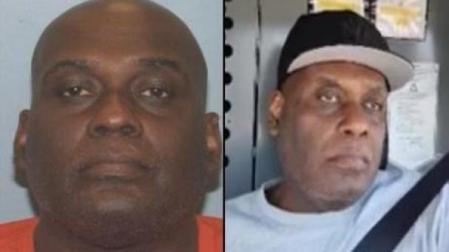 Retratos de Frank James, sospechoso del tiroteo, distribuidos por la policía de Nueva York