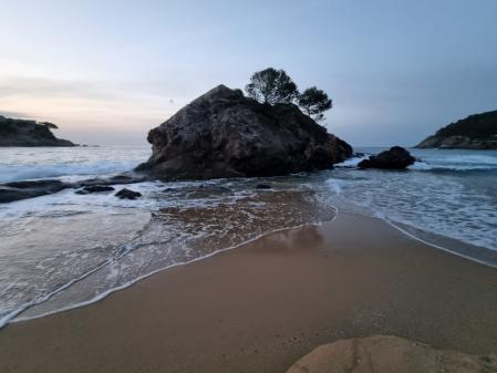 Amanecer en La Fosca de Palamós.