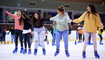 30% de descuento en las entradas y patines para la Pista de Hielo del FC Barcelona