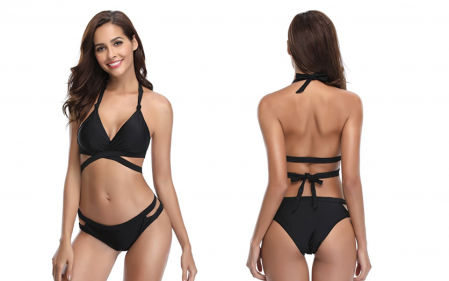 Moda baño 2022. Tendencia cruzados.