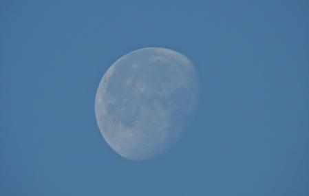 Luna menguante en Mijas.
