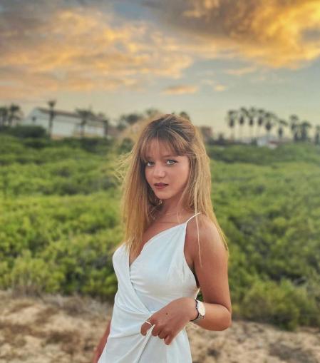 La actriz tiene ahora 21 años