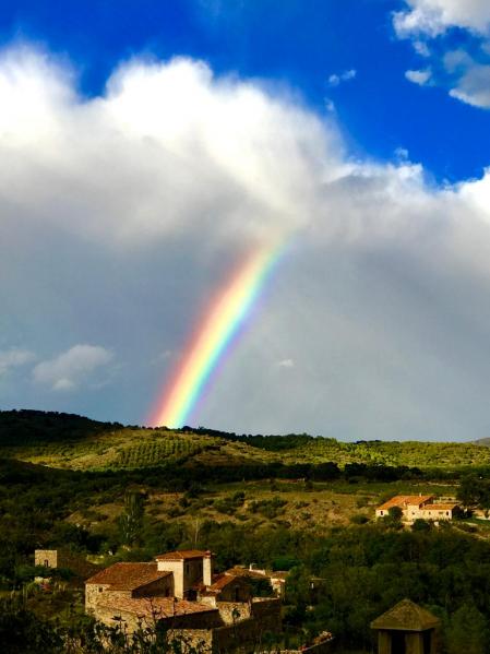 Arco iris en Arenys de Mar.