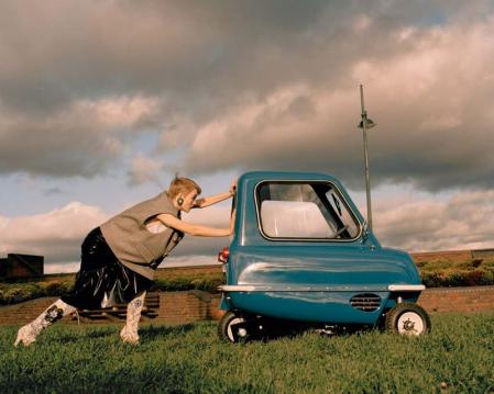 El P50 pesa tan poco que se puede empujar fácilmente