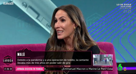 Malú con Nuria Roca en 'La Roca'