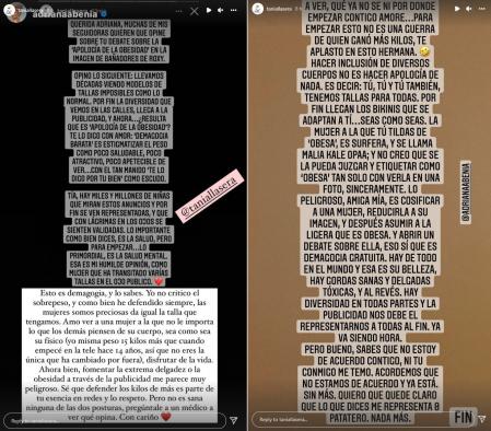 Las dos presentadoras intentaron mostrar sus argumentos sobre el tema, sin ponerse de acuerdo.