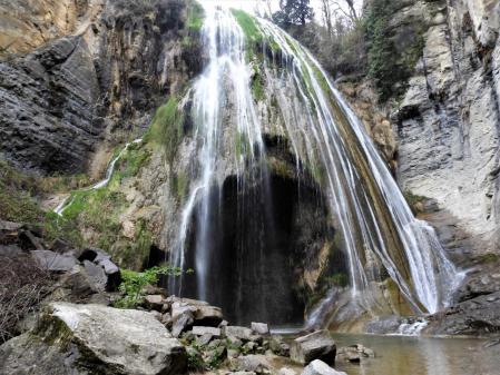 Salt del Mir tras las últimas lluvias primaverales.