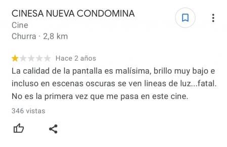 La reseña de hace dos años