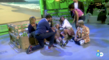 LV_Las imágenes inéditas del aparatoso accidente de Belén Esteban