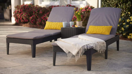 Tumbona acolchada Keter Jaipur