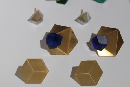 Serie de joyas Jelly Geo de la artista española Irene Reyes