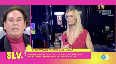 Pipi Estrada habla sobre Miriam Sánchez en 'Sálvame'