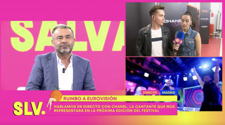 Chanel atiende a 'Sálvame' antes de poner rumbo a Eurovisión 2022