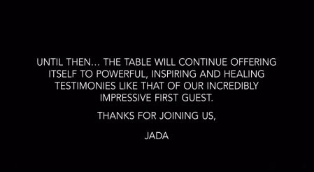 Mensaje de Jada Pinkett Smith en el podcast 'Red Table Talks'