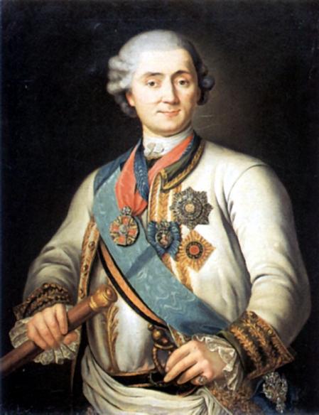 Retrato de Alexei Orlov.