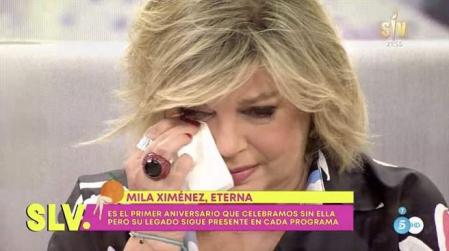 Terelu se ha emocionado leyendo