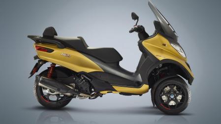 Piaggio es la marca pionera en lanzar un modelo de tres ruedas&nbsp;