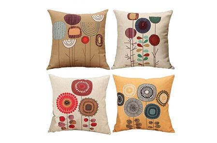 Zhaomimi, fundas de flores dibujadas