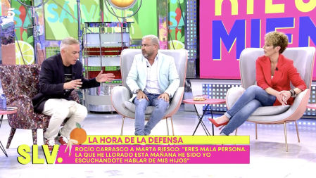 Kiko Hernández, Jorge Javier y Rocío Carrasco hablan en 'Sálvame' sobre Marta Riesco