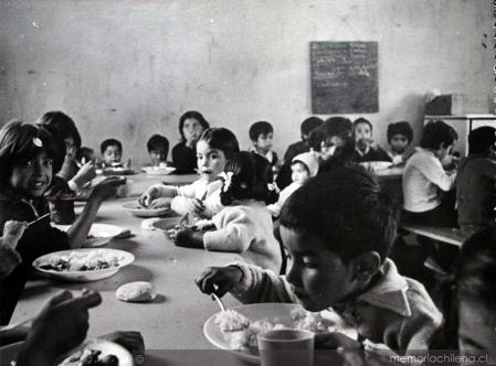 Un comedor infantil de la Vicaría de la Solidaridad