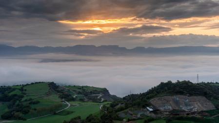 Amanecer desde Sant Martí Xic.
