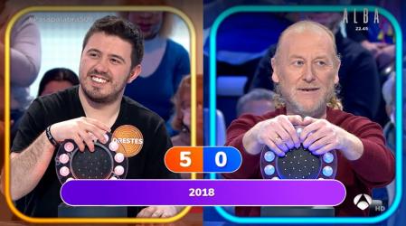 Orestes y José Luis se enfrentan por primera vez en 'La pista musical'.