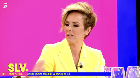 'Sálvame': Rocío Carrasco le asegura a Jorge Javier que mediará con Alba Carrillo