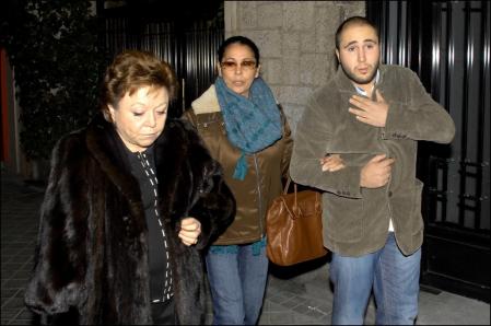 María Navarro junto a Isabel Pantoja y Kiko Rivera