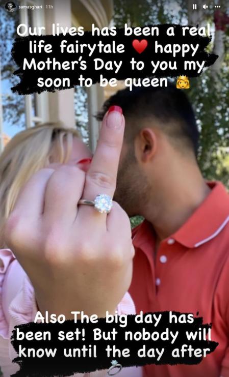 Britney Spears y Sam Asghari se comprometieron el pasado mes de septiembre.