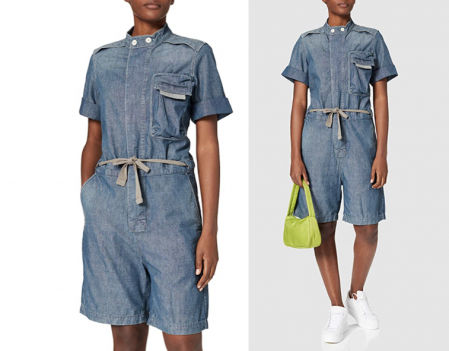 G-STAR RAW Contrast Zipper Blouse