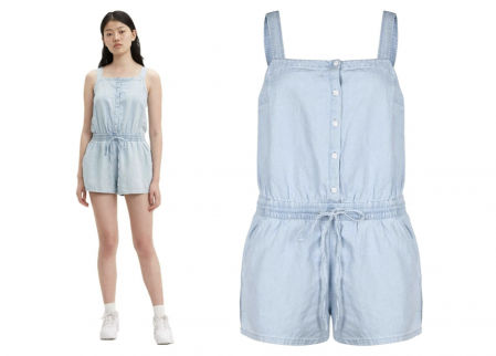 Levi's Amelia Romper Morning Blues Mono