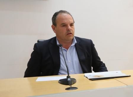 Baño, en un acto reciente en la Diputación de Alicante