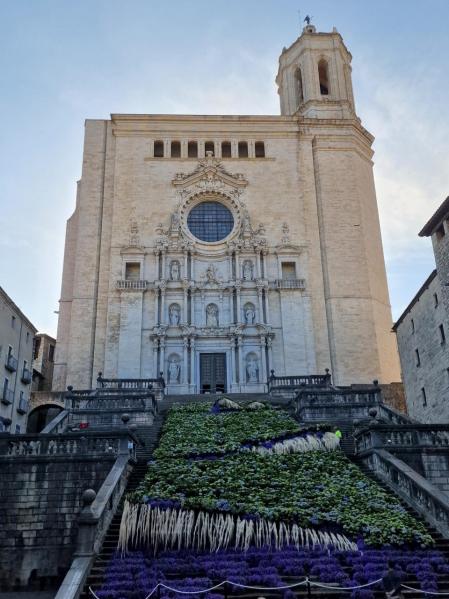 Girona Temps de Flors en la catedral.