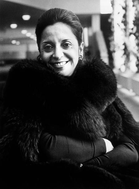 (FILES) In this file photo taken in February 1975, Spanish mezzo-soprano Teresa Berganza poses for a picture. - Spanish opera singer Teresa Berganza died at the age of 89, announced Spanish media on May 13, 2022. (Photo by LEHTIKUVA / AFP)