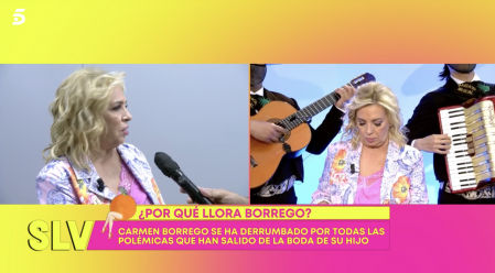 Carmen Borrego sigue siendo la protagonista de las tardes de Sálvame