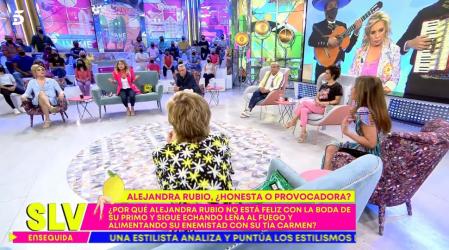 Una discusión entre Gema y María no la dejaba hablar