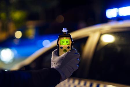 Prueba negativa de alcohol